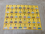 w1359 Untested Famicom Disk Games 73 Disks Case Cover Lot Japan
