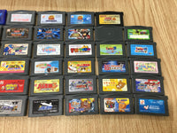 w1420 Untested 47 games & Case GameBoy Advance Lot Japan