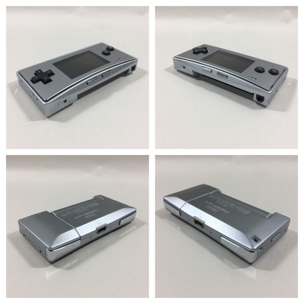wa1732 GameBoy Micro Silver BOXED Game Boy Console Japan – J4U.co.jp