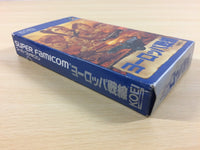 ua4391 Operation Europe Sensen Path to Victory BOXED SNES Super Famicom Japan