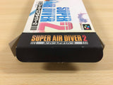 ua4837 Super Air Diver 2 BOXED SNES Super Famicom Japan