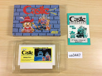 ua3447 The Castle Excellent BOXED NES Famicom Japan